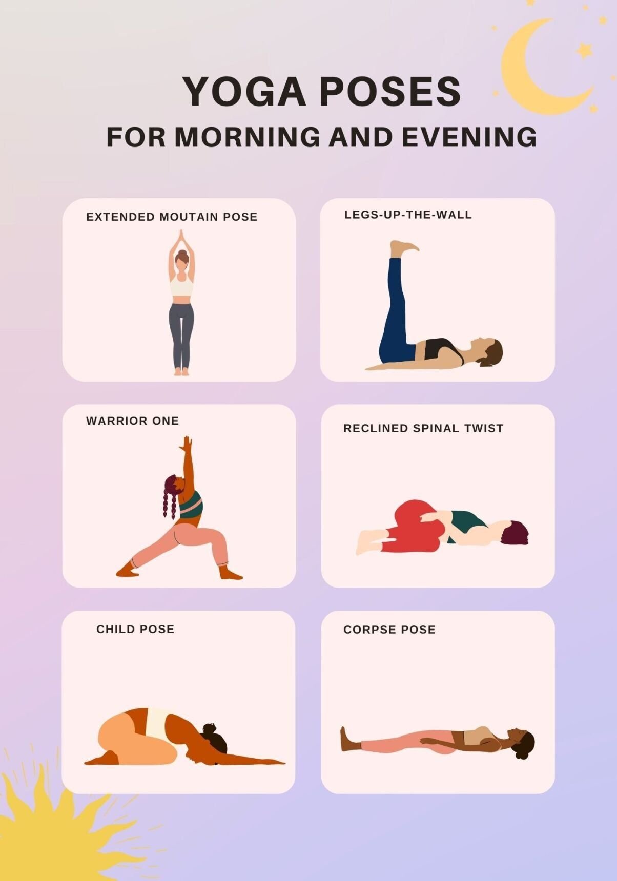 Yoga for Runners HQ - Great daily yoga routine by @ania_75: These are 9 yoga  poses you should do every day to feel great and stay healthy: • standing  side bend •