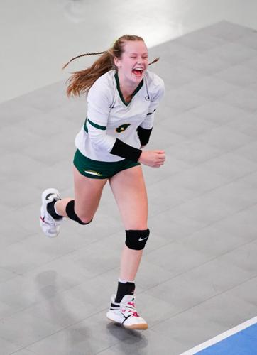 Edgewood volleyball vs Lakeside School