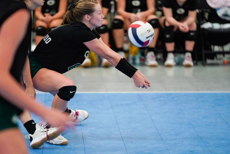 Edgewood volleyball vs Chambers Academy