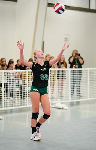 Edgewood volleyball vs Chambers Academy