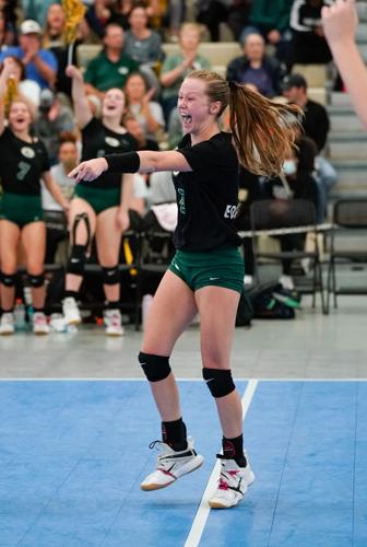 Edgewood volleyball vs Chambers Academy