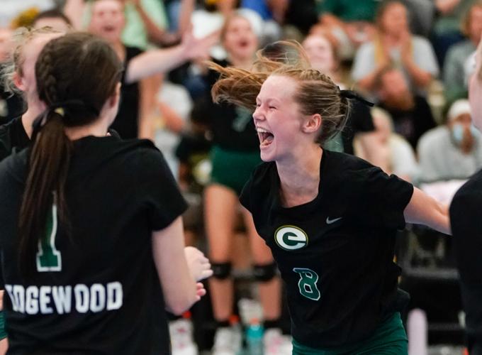 Edgewood volleyball vs Chambers Academy