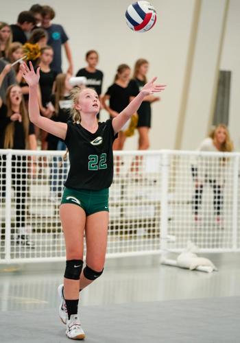 Edgewood volleyball vs Chambers Academy