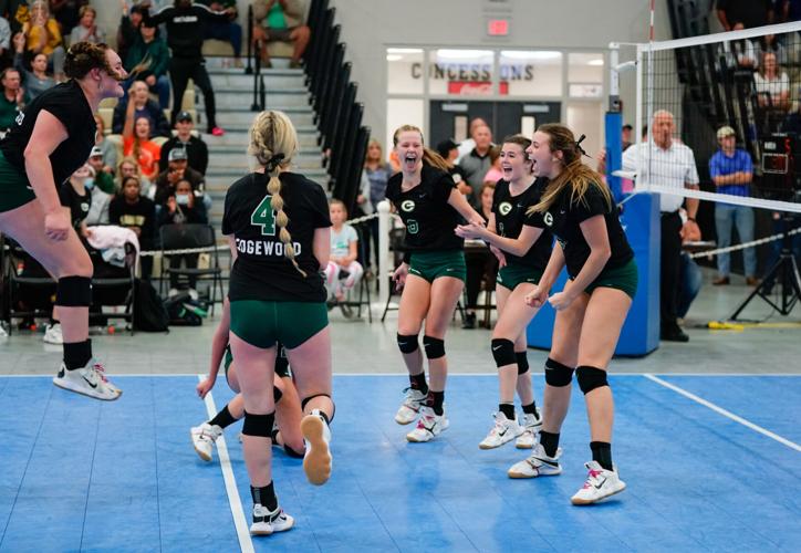 Edgewood volleyball vs Chambers Academy