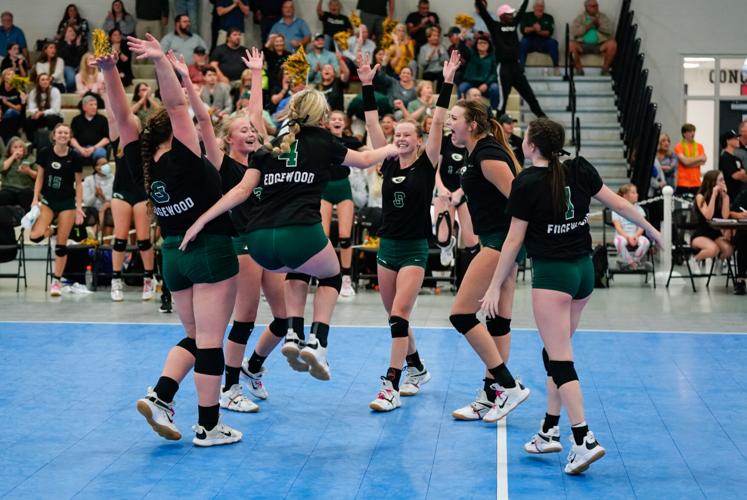 Edgewood volleyball vs Chambers Academy