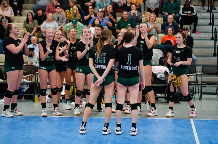 Edgewood volleyball vs Chambers Academy