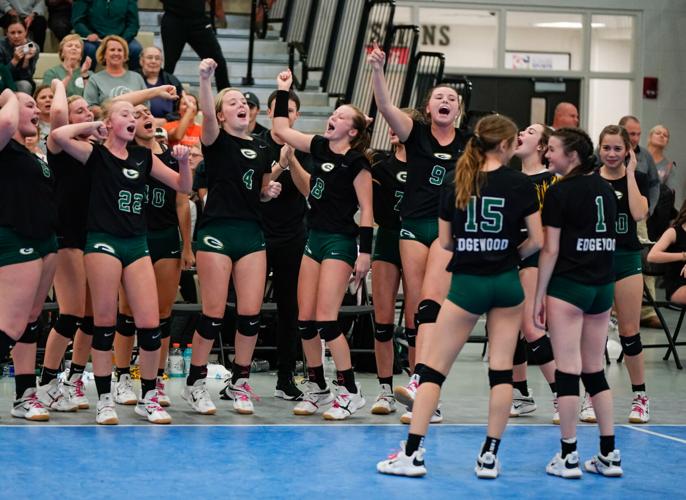 Edgewood volleyball vs Chambers Academy