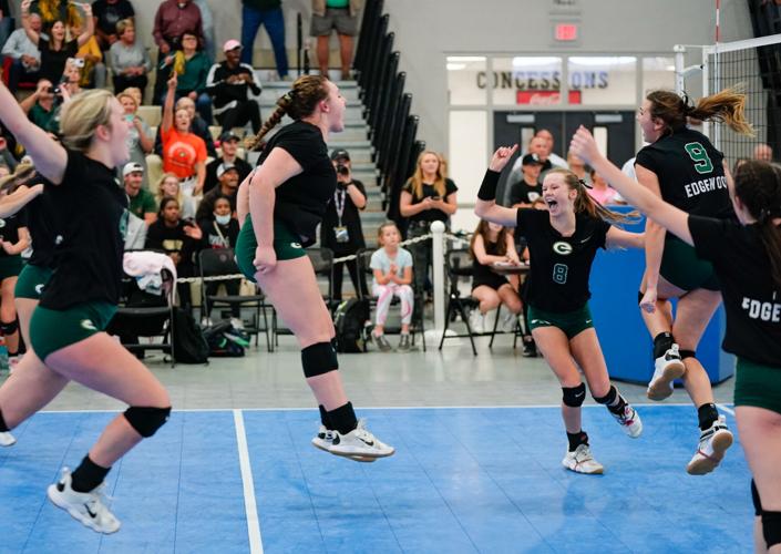 Edgewood volleyball vs Chambers Academy
