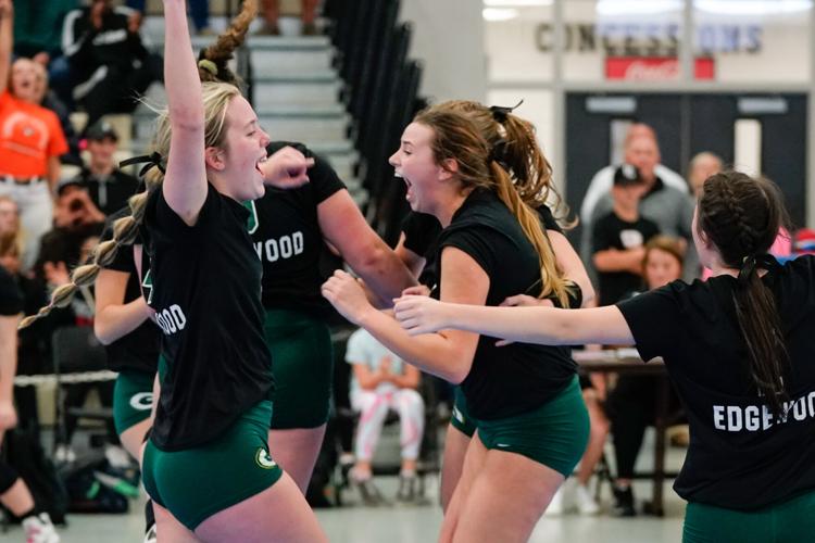 Edgewood volleyball vs Chambers Academy