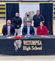 Wetumpka's Ben Barker signs to continue academic, athletic career