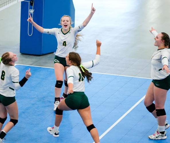Edgewood volleyball vs South Choctaw