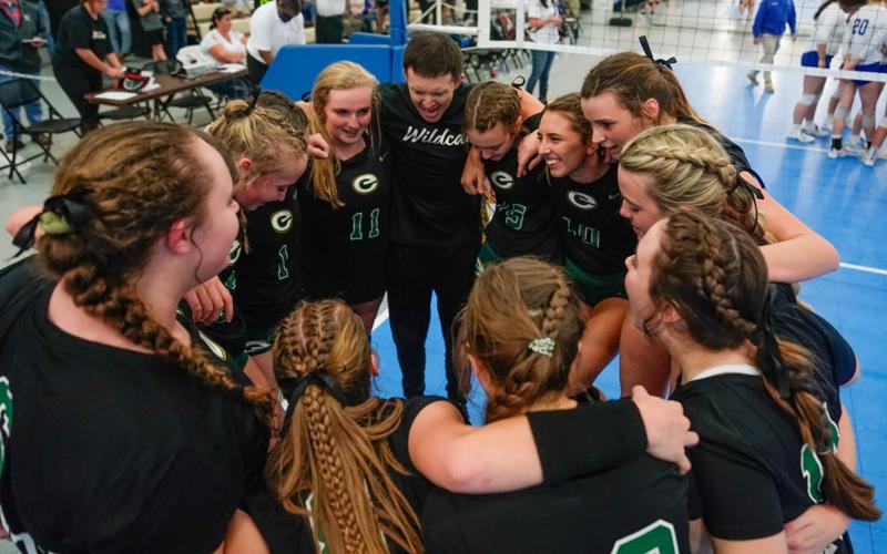 Edgewood volleyball vs Chambers Academy