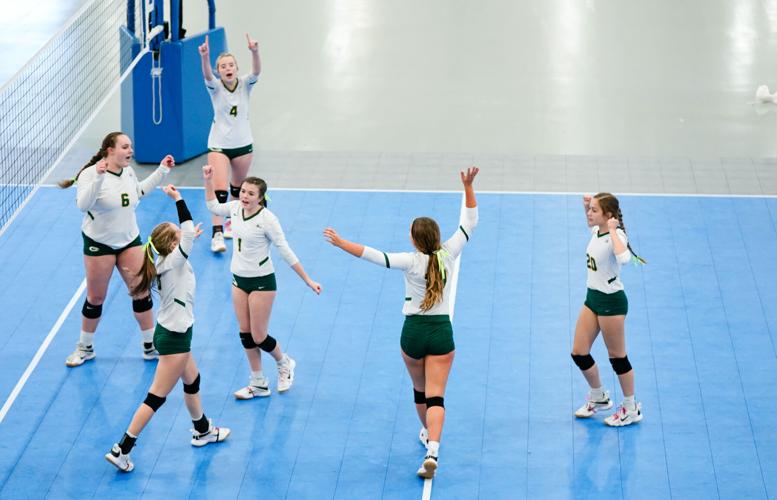 Edgewood volleyball vs South Choctaw