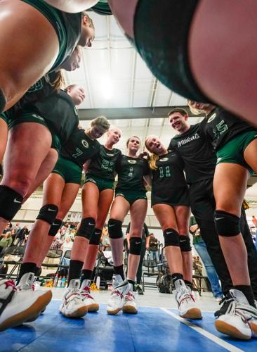 Edgewood volleyball vs Chambers Academy