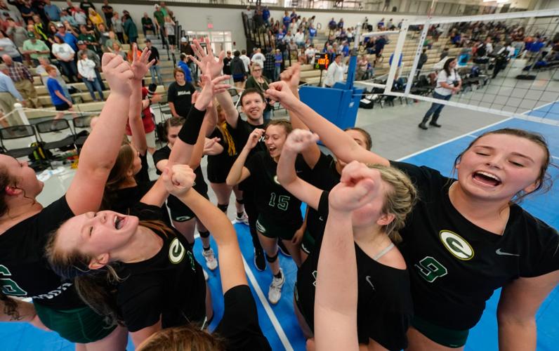 Edgewood volleyball vs Chambers Academy