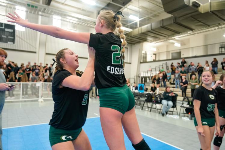 Edgewood volleyball vs Chambers Academy