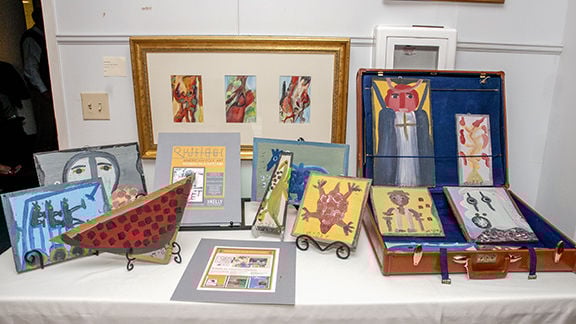Donations grow gallery at The Kelly