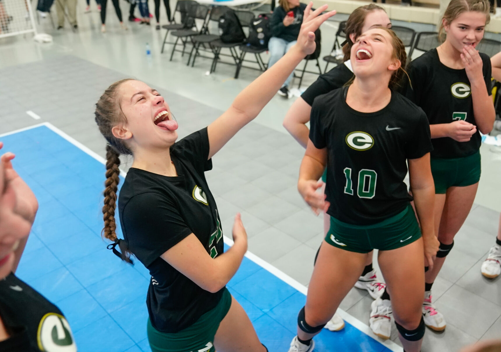 Edgewood volleyball vs Chambers Academy