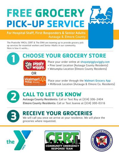 Elmore County Ema Cert Volunteers Offer Free Grocery Delivery News Thewetumpkaherald Com