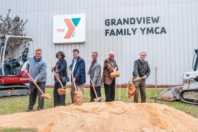 Grandview YMCA groundbreaking
