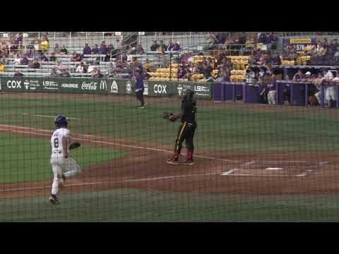 No. 9 LSU baseball shuts out Grambling in Throwback Game