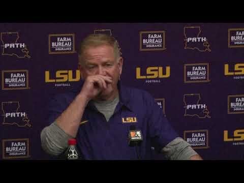 This is where I want to be': LSU coach Brian Kelly vows to finish coaching  career with Tigers