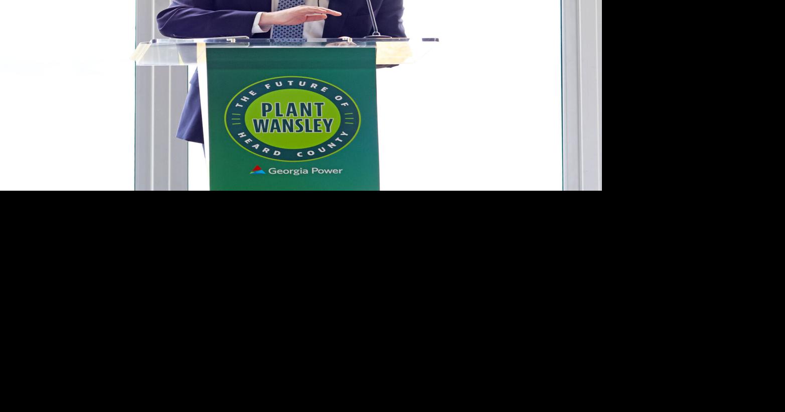 Danly speaks at Plant Wansley groundbreaking