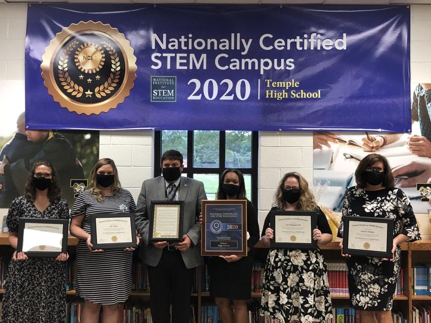 Temple High Celebrates National Stem Certification News Times Georgian Com