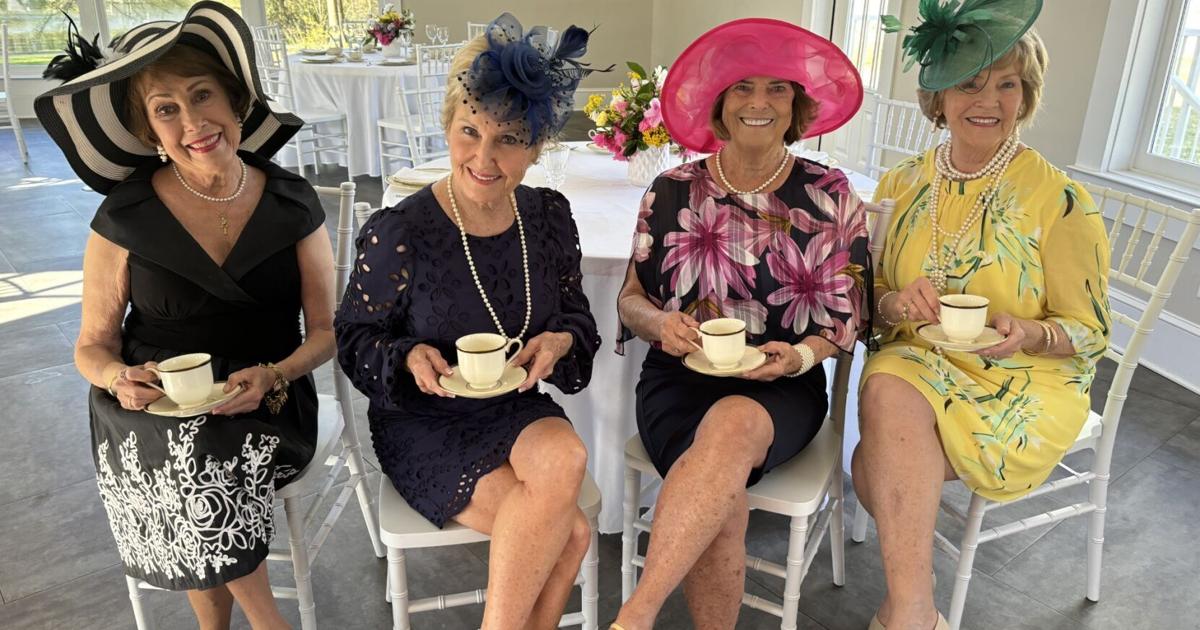 High Tea Club Arts Study Club members enjoy high tea | Times Georgian | times ...