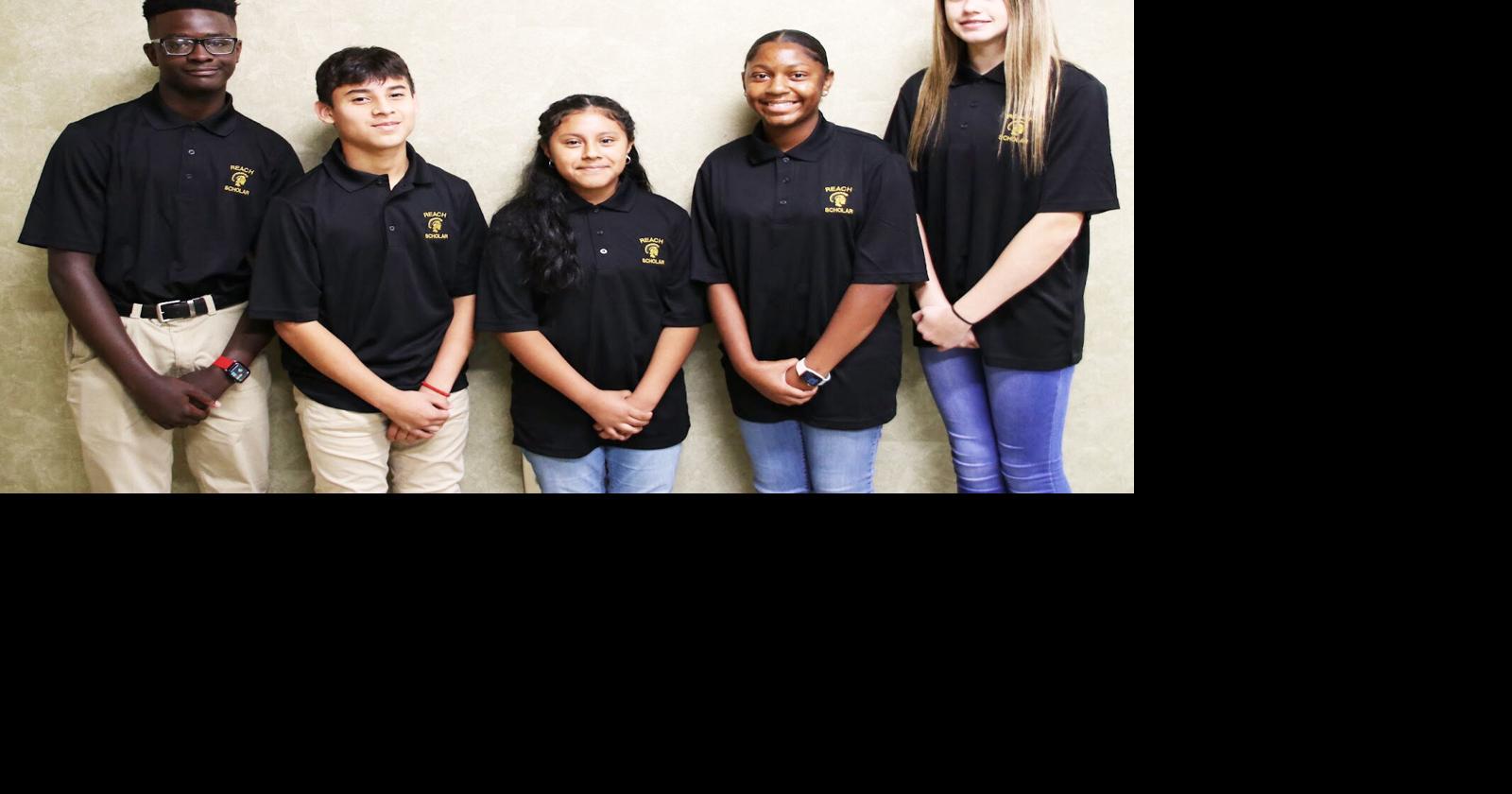 Five Carrollton Junior High students named REACH Scholars Times
