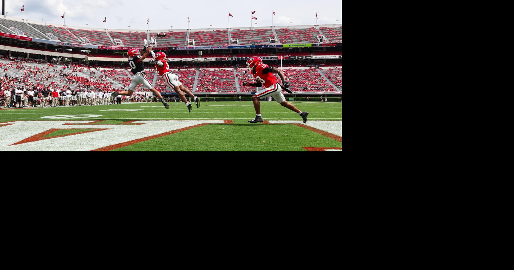 Prothro scores touchdown in UGA spring game | Sports | times-georgian.com