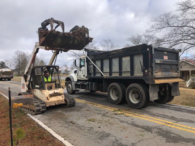 Carroll County Work Crew Clear Roads After Tornado