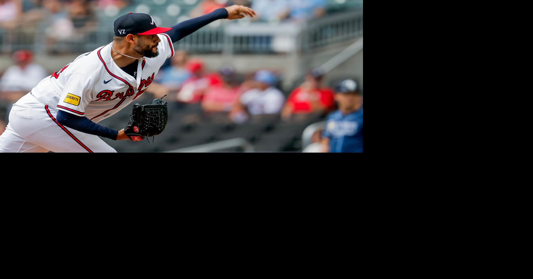 Braves win behind Pérez and Riley, deny Rays playoff clinch