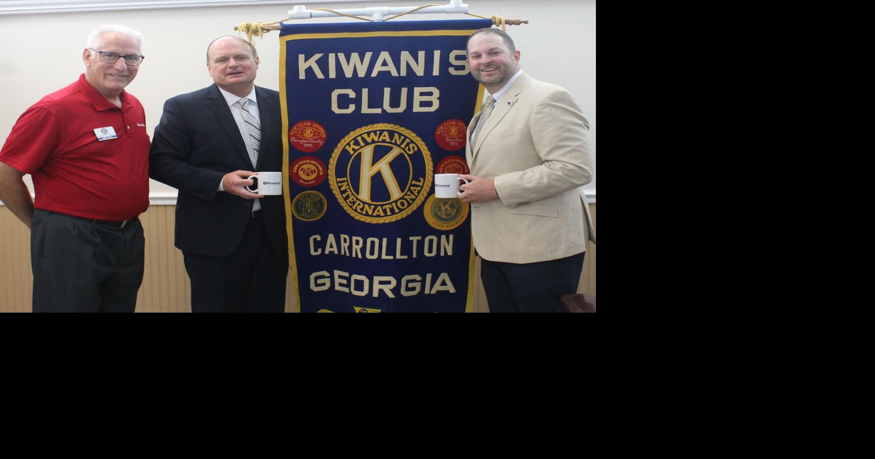 Albertus, McKinnon speak at Kiwanis