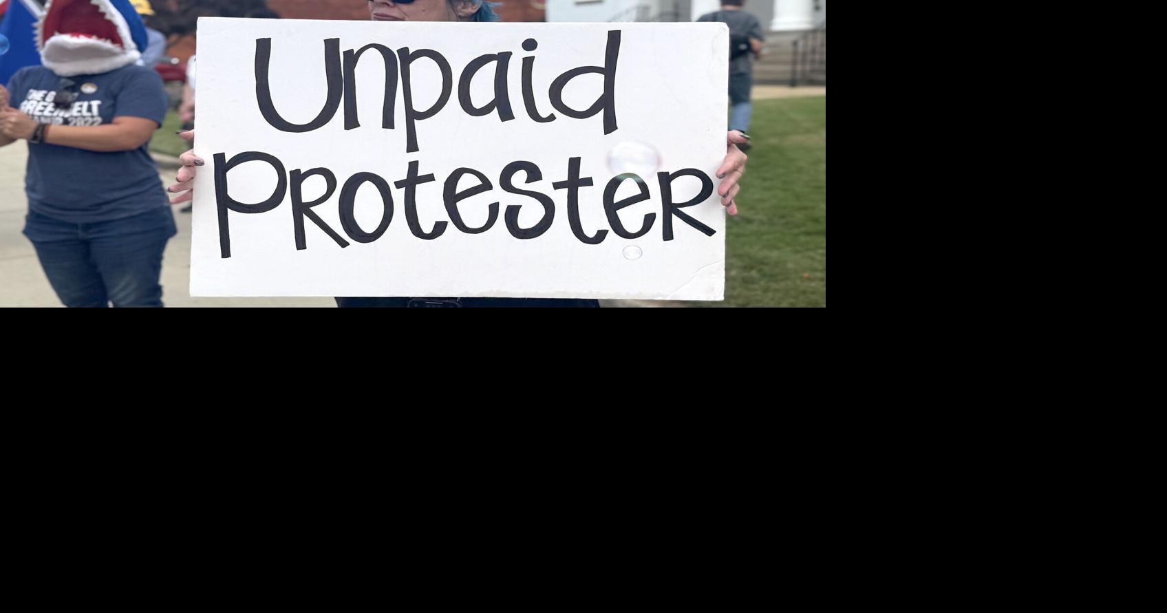 Buying or organizing? That is the 'paid protesters' question | Local ...