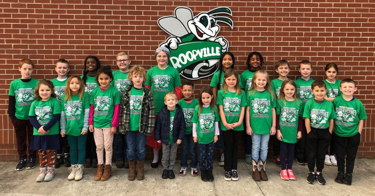 January "Super at Roopville Elementary named Times