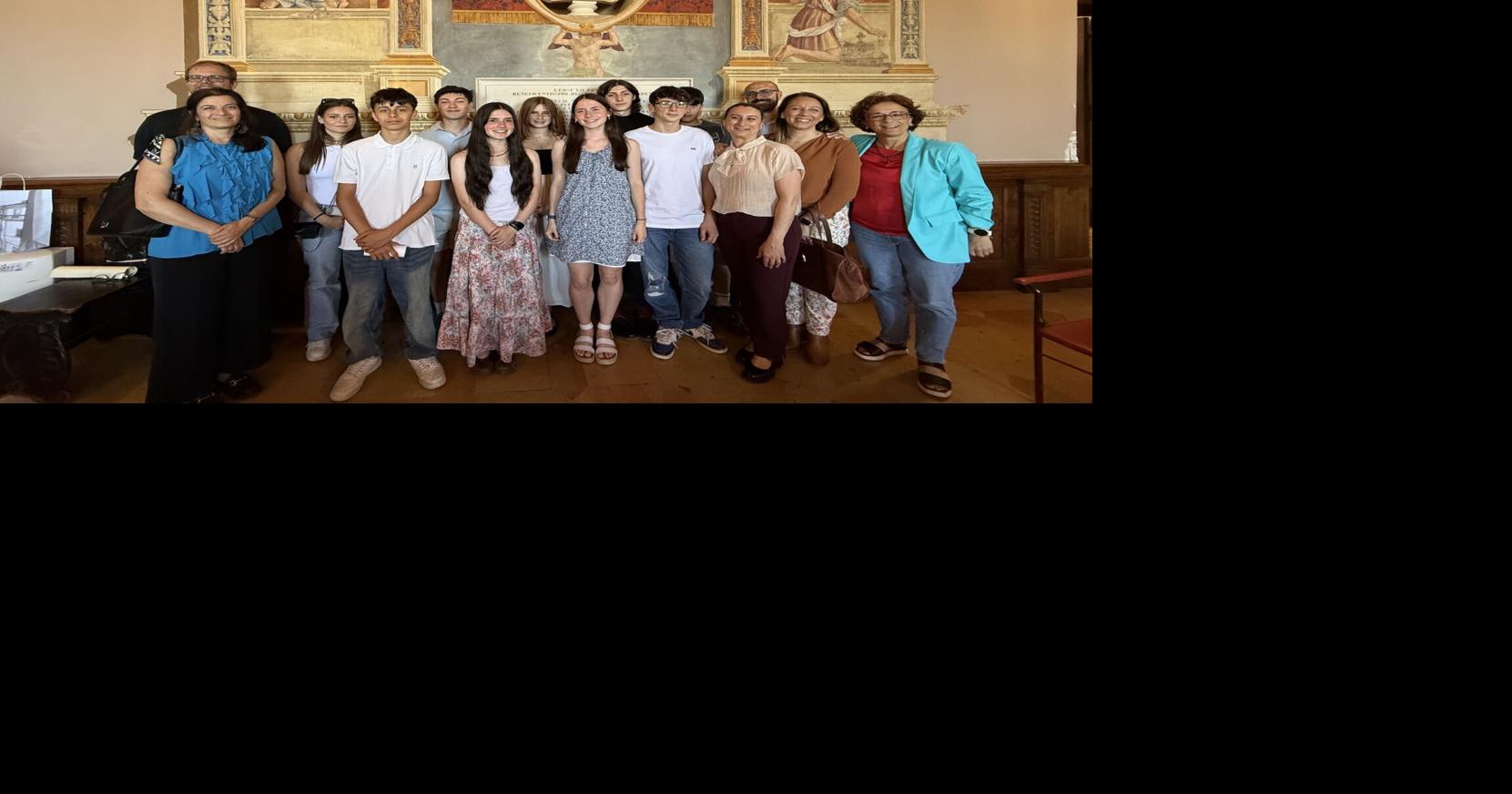 CCS Education Foundation sends Carrollton High students to Italy