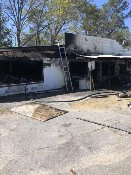 Fire damages Bowdon store