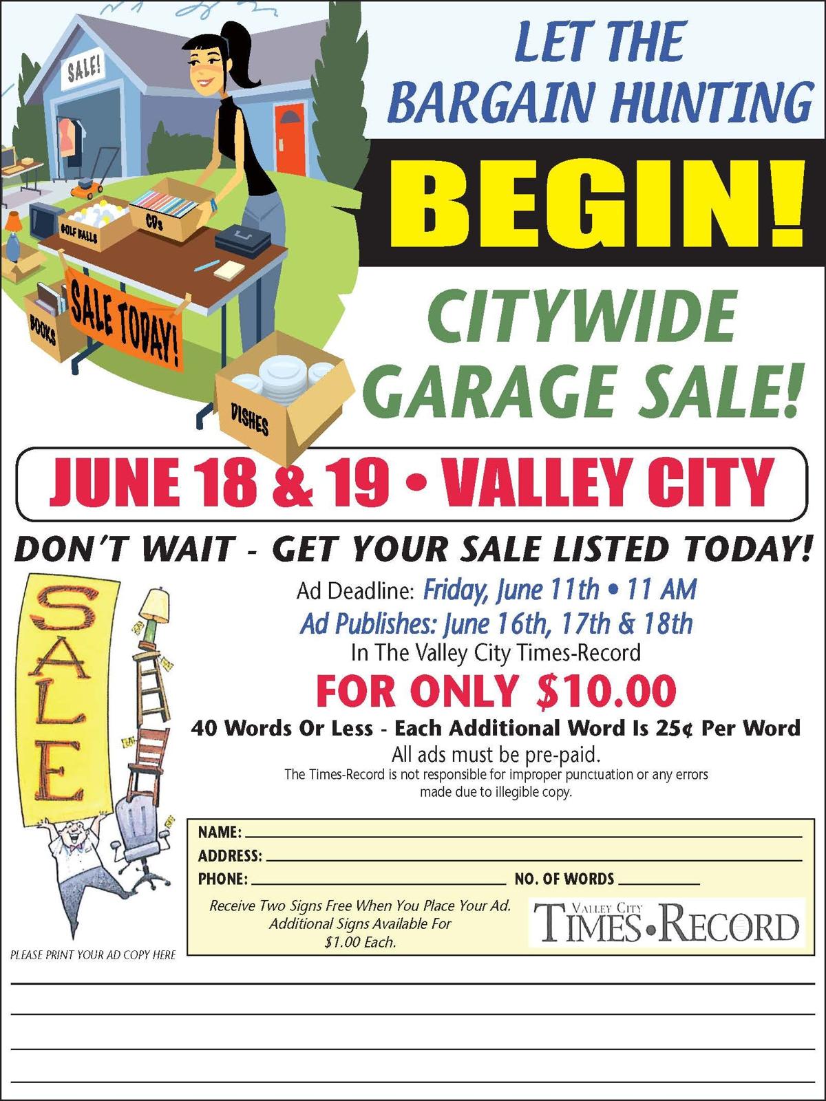 City Wide Garage Sale Garage Yard Sales Times Online Com City Wide Garage Sale Garage Yard Sales Times Online Com