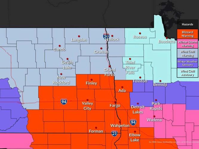 Winter Weather Update I94, I29 open