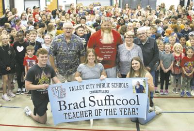 2023 VCPS Teacher of the Year Brad Sufficool