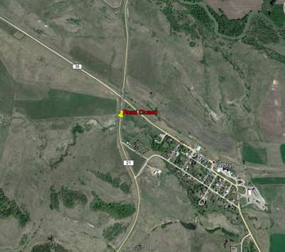 Map For Repairing Kathyrn Road Culvert Break