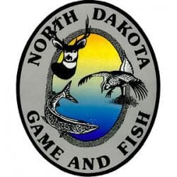 North Dakota Game and Fishing Logo