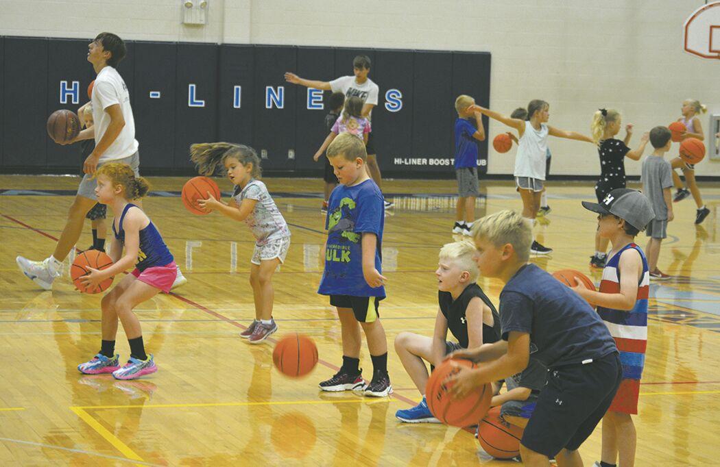 Area Youth Take Part in Basketball Camps Sports