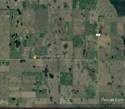 Road Closed BC 38
