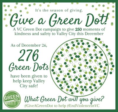 Green Dot 276 Dots