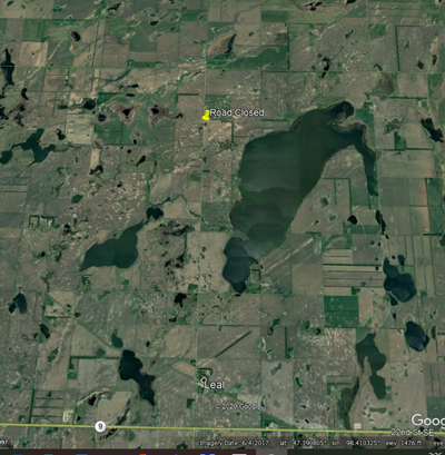BC 7 road closing map