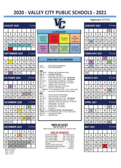 2020-21 Calendar Revision Graphic (2/17)