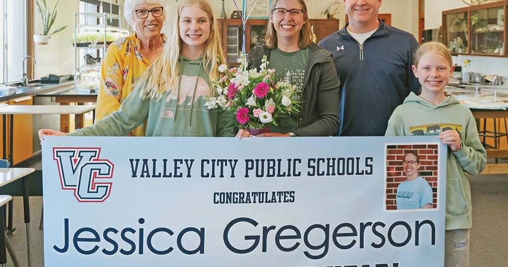 Gregerson named Teacher of the Year at VCPS