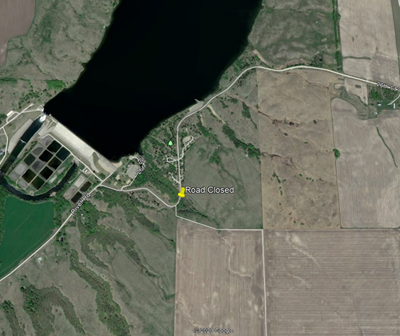 Lake Road Failing Culvert Graphic